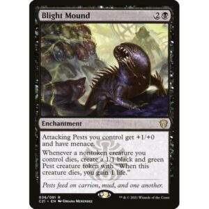 Commander 2021 - 36 - Blight Mound - Rare - B - Non-foil (Front)