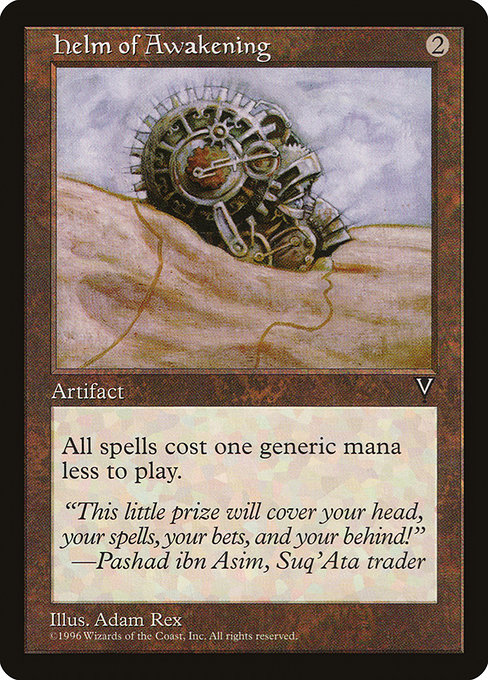Visions - 145 - Helm of Awakening - Uncommon - C - Non-foil (Front)