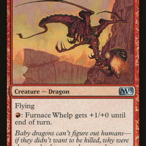 Magic 2013 - 133 - Furnace Whelp - Uncommon - R - Non-foil (Front)