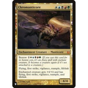 The List - BNG-144 - Chromanticore - Mythic - Multi - Non-foil (Front)