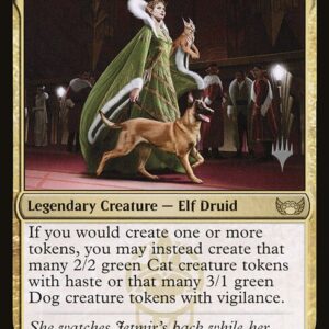 Streets of New Capenna Promos - 195p - Jinnie Fay, Jetmir's Second - Rare - Multi - Foil - Promo (Front)