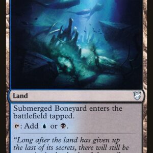 Commander 2018 - 283 - Submerged Boneyard - Uncommon - C - Non-foil (Front)