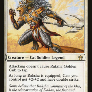 Fifth Dawn - 12 - Raksha Golden Cub - Rare - W - Foil (Front)