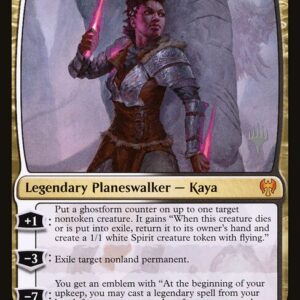 Kaldheim Promos - 218p - Kaya the Inexorable - Mythic - WB - Foil - Promo (Front)