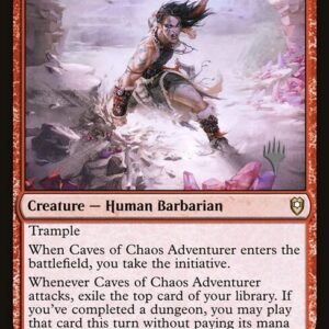 Battle for Baldur's Gate Promos - 167p - Caves of Chaos Adventurer - Rare - R - Non-foil - Promo (Front)
