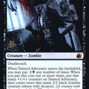 Innistrad: Midnight Hunt Promos - 124s - Tainted Adversary - Mythic - B - Foil - Datestamped Promo (Front)