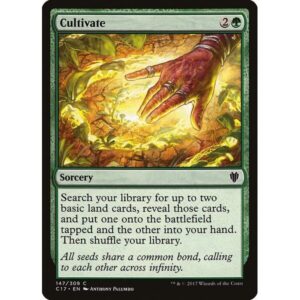 Commander 2017 - 147 - Cultivate - Common - G - Non-foil (Front)