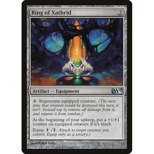Magic 2013 - 215 - Ring of Xathrid - Uncommon - C - Foil (Front)