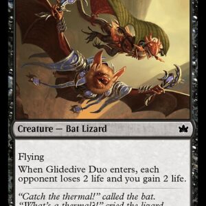 Bloomburrow - 96 - Glidedive Duo - Common - B - Non-foil (Front)