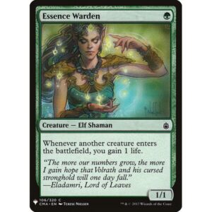 The List - CMA-106 - Essence Warden - Common - G - Non-foil (Front)