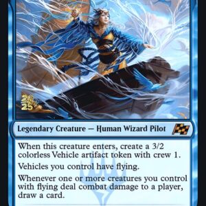 Aetherdrift Promos - 52s - Mu Yanling, Wind Rider - Mythic - U - Foil - Datestamped Promo (Front)