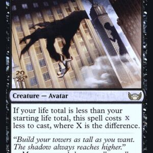 Streets of New Capenna Promos - 94s - Shadow of Mortality - Rare - B - Foil - Datestamped Promo (Front)