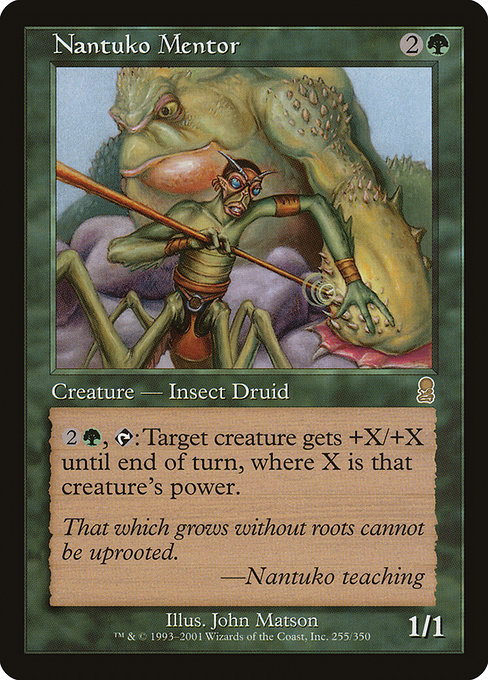 Odyssey - 255 - Nantuko Mentor - Rare - G - Non-foil (Front)