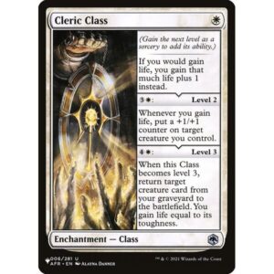 The List - AFR-6 - Cleric Class - Uncommon - W - Non-foil (Front)