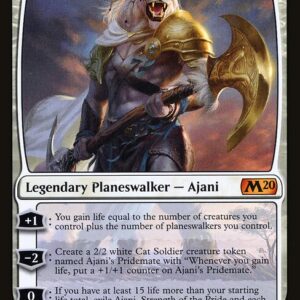 The List - M20-2 - Ajani, Strength of the Pride - Mythic - W - Non-foil (Front)