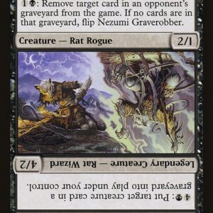 The List - CHK-129 - Nezumi Graverobber // Nighteyes the Desecrator - Uncommon - B - Non-foil (Front)
