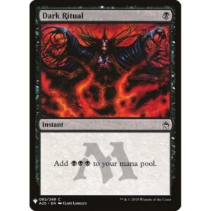 The List - A25-82 - Dark Ritual - Common - B - Non-foil (Front)