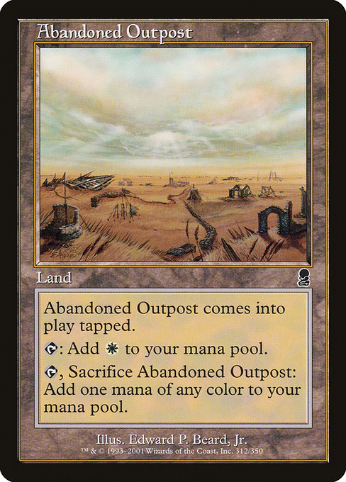 Odyssey - 312 - Abandoned Outpost - Common - C - Non-foil (Front)