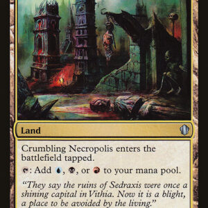 Commander 2013 - 283 - Crumbling Necropolis - Uncommon - C - Non-foil (Front)