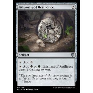 Bloomburrow Commander - 288 - Talisman of Resilience - Uncommon - C - Non-foil (Front)