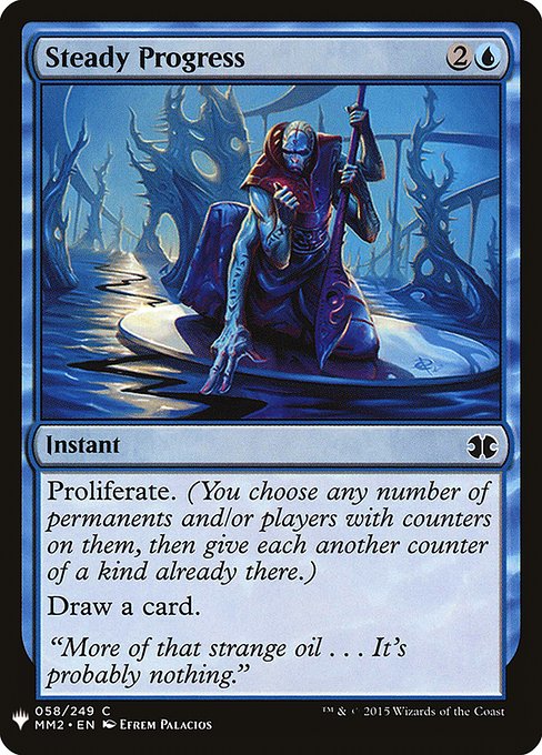 The List - MM2-58 - Steady Progress - Common - U - Non-foil (Front)