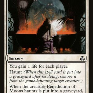 The List - GPT-3 - Benediction of Moons - Common - W - Non-foil (Front)
