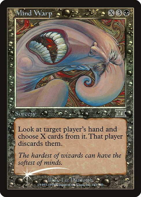 Friday Night Magic 2000 - 5 - Mind Warp - Rare - B - Foil - Promo (Front)