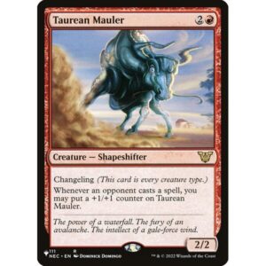 The List - NEC-111 - Taurean Mauler - Rare - R - Non-foil (Front)