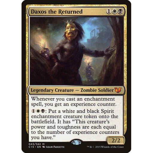 Commander 2015 - 43 - Daxos the Returned - Mythic - WB - Non-foil