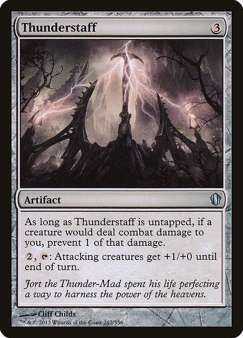 Commander 2013 - 267 - Thunderstaff - Uncommon - C - Non-foil (Front)