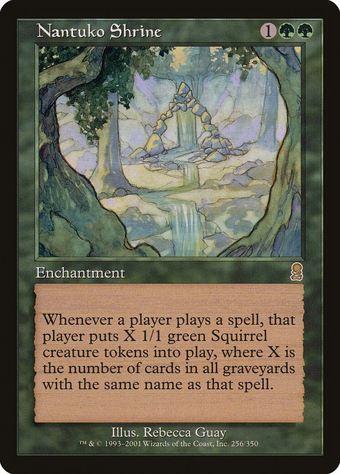 Odyssey - 256 - Nantuko Shrine - Rare - G - Non-foil (Front)