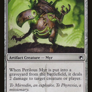 Scars of Mirrodin - 192 - Perilous Myr - Common - C - Non-foil (Front)