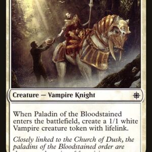 The List - XLN-25 - Paladin of the Bloodstained - Common - W - Non-foil (Front)