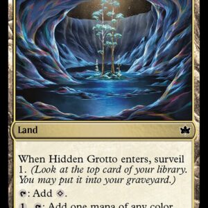 Bloomburrow - 254 - Hidden Grotto - Common - C - Non-foil (Front)