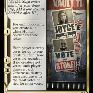 Fallout - 121 - Vault 11: Voter's Dilemma - Rare - WB - Non-foil (Front)