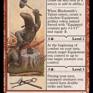 Bloomburrow - 125 - Blacksmith's Talent - Uncommon - R - Non-foil (Front)