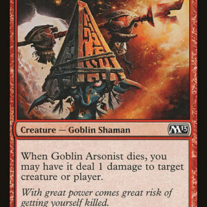 Magic 2013 - 134 - Goblin Arsonist - Common - R - Non-foil (Front)