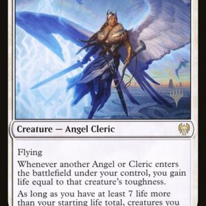 Kaldheim Promos - 24p - Righteous Valkyrie - Rare - W - Foil - Promo (Front)