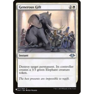 The List - MH1-11 - Generous Gift - Uncommon - W - Non-foil (Front)