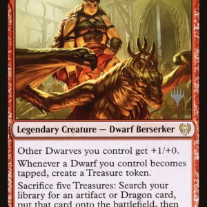 Kaldheim Promos - 142p - Magda, Brazen Outlaw - Rare - R - Non-foil - Promo (Front)
