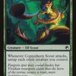 Scars of Mirrodin - 116 - Copperhorn Scout - Common - G - Non-foil (Front)