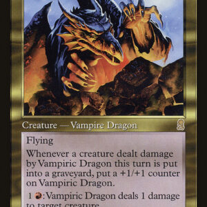 Odyssey - 296 - Vampiric Dragon - Rare - BR - Non-foil (Front)