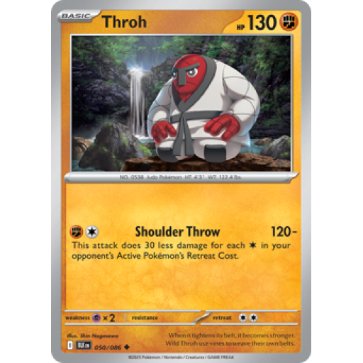 Black Bolt - 050/086 - Throh - Reverse Holo