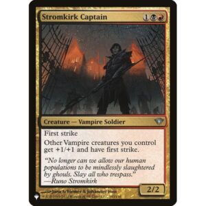 The List - DKA-143 - Stromkirk Captain - Uncommon - BR - Non-foil (Front)