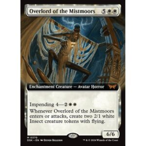 Duskmourn: House of Horror - 370 - Overlord of the Mistmoors - Mythic - W - Non-foil (Front)