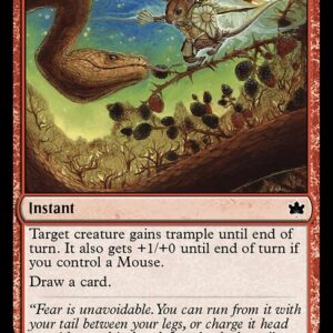 Bloomburrow - 144 - Might of the Meek - Common - R - Non-foil (Front)