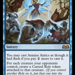 Wilds of Eldraine - 42 - Asinine Antics - Mythic - U - Foil (Front)