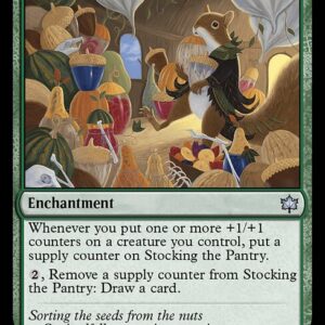 Bloomburrow - 194 - Stocking the Pantry - Uncommon - G - Non-foil (Front)