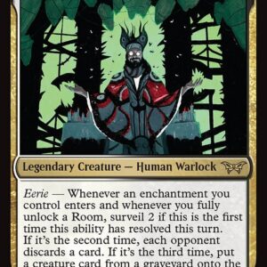Duskmourn: House of Horror - 238 - Victor, Valgavoth's Seneschal - Rare - WB - Non-foil (Front)