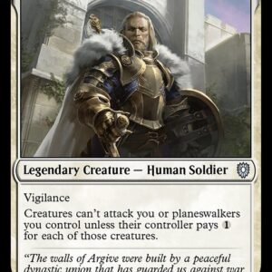 Bloomburrow Commander - 135 - Baird, Steward of Argive - Uncommon - W - Non-foil (Front)
